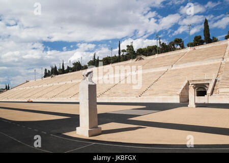 Griechenland, Zentralregion von Griechenland, Athen, Olympia Stadion, Heimat des ersten Olympischen Spiele der Neuzeit im Jahre 1896 Stockfoto