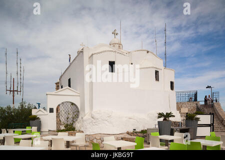 Griechenland, Region Zentral-Griechenland, Athen, Lycabettus-Hügel, Kapelle des Agios Georgios Stockfoto