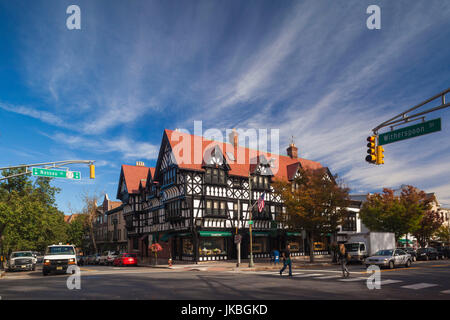 Princeton University, Nassau Street Gebäude, Princeton, New Jersey, USA Stockfoto