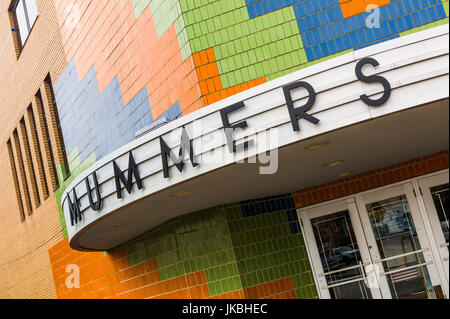 USA, Pennsylvania, Philadelphia, South Philadelphia, Mummers Museum, außen Stockfoto