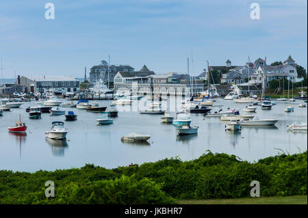 USA, Massachusetts, Cape Cod, Harwich, Wychmere Harbor Stockfoto