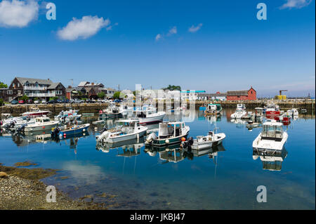 USA, Massachusetts, Cape Ann, Rockport, Rockport Harbor Stockfoto