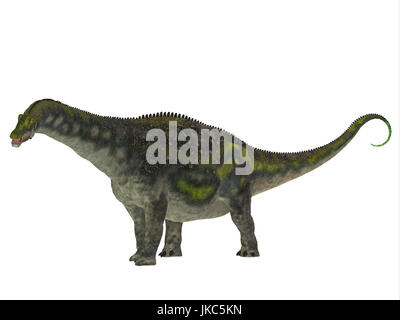 Diamantinasaurus war ein Pflanzenfressenden sauropoden Dinosaurier, die in Australien in der Kreidezeit lebten. Stockfoto