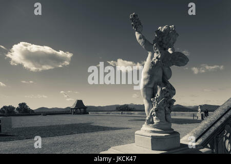 USA, North Carolina, Asheville, The Biltmore Estate, statue Stockfoto