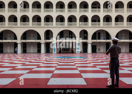 USA, South Carolina, Charleston, die Zitadelle, Militärschule, Wohnheim Stockfoto