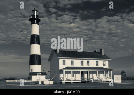 USA, North Carolina, Outer Banks Bodie Island National Seashore Bodie Island Lighthouse Stockfoto