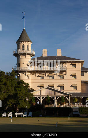 USA, Georgia, Jekyll Island, Jekyll Island Club Hotel Stockfoto