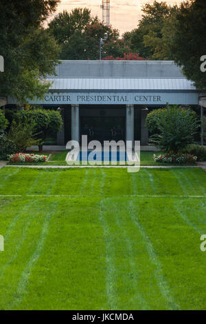 USA, Georgia, Atlanta, Carter Presidential Center, Bibliothek und Museum of Fomer Präsident Jimmy Carter, außen Stockfoto