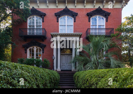 USA, Savanne, Mercer-Williams House, historische Villa, die einst im Besitz der Familie des Komponisten Johnny Mercer Stockfoto