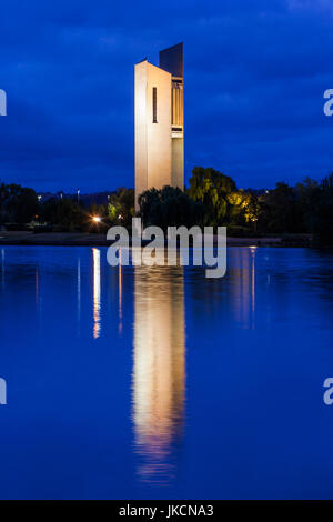 Australien, Australian Capital Territory, ACT, Canberra, nationale Crillon, Lake Burley Griffin, dawn Stockfoto