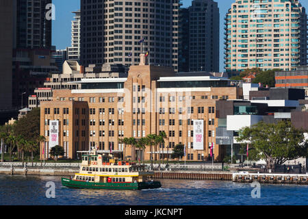 Australien, New South Wales, New South Wales, Sydney, Circular Quay, Museum of Contemporary Art, außen Stockfoto