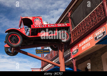 Australien, South Australia, Adelaide Hills, Birdwood, Blumberg Hotel, äußere detail Stockfoto