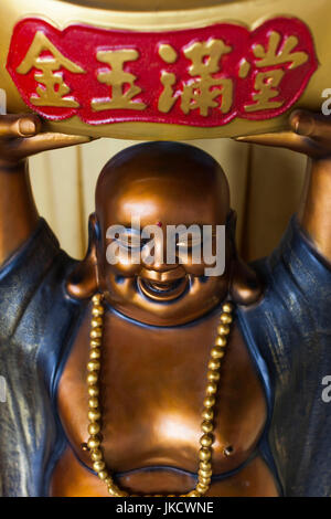 Australien, Victoria, VIC, Bendigo, Golden Dragon Museum und Gärten, Museum der chinesischen Einwanderer leben, Buddha-detail Stockfoto