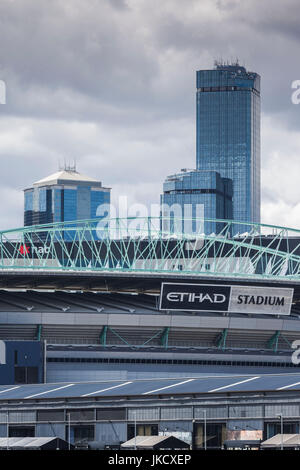 Australien, Victoria, VIC, Melbourne, Docklands, Victoria Harbour, Hafenstadt Komplex, Etihad Stadium Stockfoto