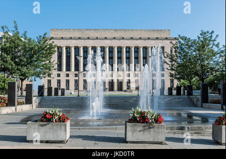 Davidson County City Hall und Gerichtshaus, Nashville, Tennessee, USA. Stockfoto