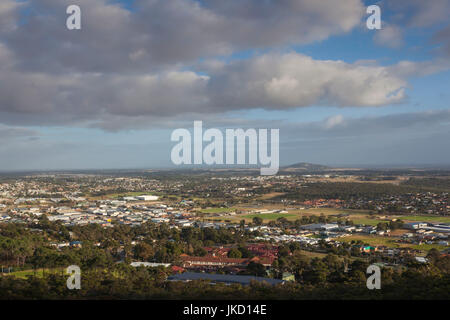 Australien, Western Australia, The Southwest, Albany, erhöhten Blick auf die Stadt vom Mt. Clarence Stockfoto