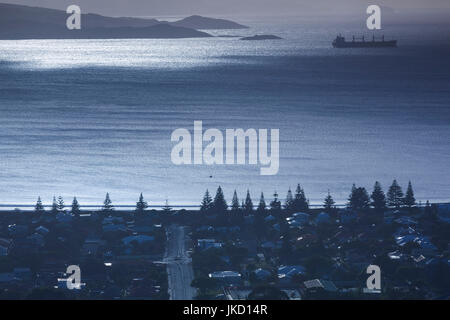 Australien, Western Australia, The Southwest, Albany, erhöhten Blick auf King George Sound aus Mt. Clarence, morgen Stockfoto