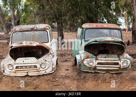 Australien, Western Australia, The Southwest, Boyup Brook, alten Lastwagen Stockfoto