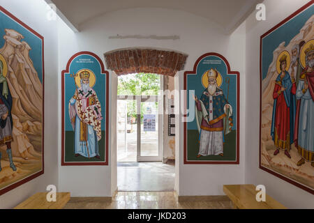 Rumänien, Banat Region, Timisoara, ständige Ausstellung von der Revolution von 1989, Gedächtniskapelle Stockfoto