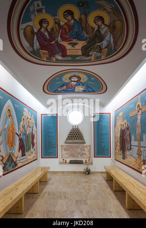Rumänien, Banat Region, Timisoara, ständige Ausstellung von der Revolution von 1989, Gedächtniskapelle Stockfoto