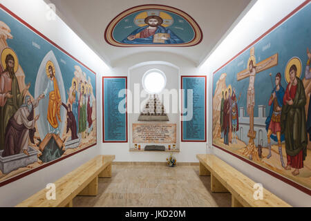 Rumänien, Banat Region, Timisoara, ständige Ausstellung von der Revolution von 1989, Gedächtniskapelle Stockfoto