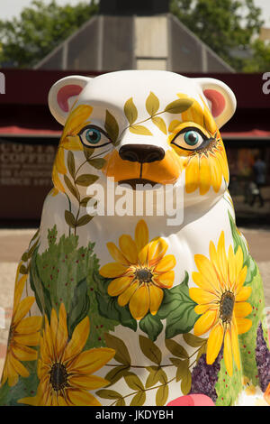 Die großen Sleuth, Birmingham, Blume tragen Solihull, Sommer 2017 Stockfoto