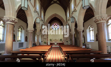 St. Maria und St. Finnan katholische Kirche, besser bekannt als Kirche St Mary & St Finnan Stockfoto