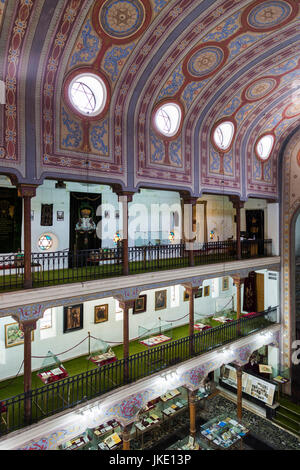 Rumänien, Bukarest, Schneider Synagoge, das Jüdische Museum, Anbauteile innen Stockfoto