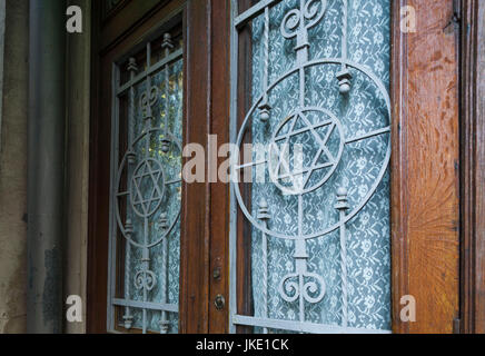 Bucovina Region, Suceava, Rumänien, Gah Synagoge, außen Stockfoto