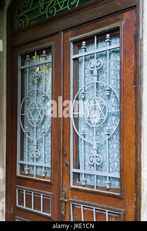 Bucovina Region, Suceava, Rumänien, Gah Synagoge, außen Stockfoto