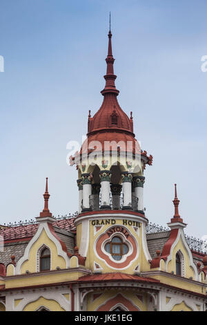 Rumänien, Crisana Region, Oradea, Grand Hotel Astoria Stockfoto