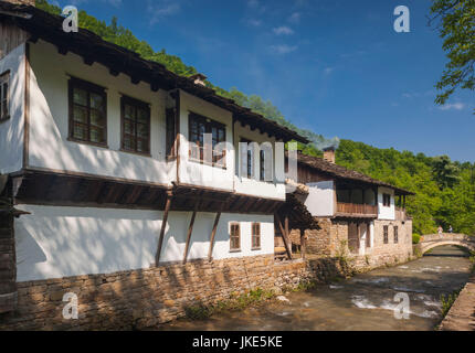 Bulgarien, Mittelgebirge, Etar, Etar ethnographische Dorf, traditionellen osmanischen Häuser Stockfoto