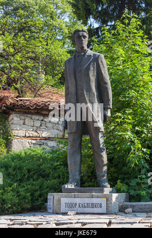 Bulgarien, Mittelgebirge, Koprivshtitsa, Denkmal für Unabhängigkeit revolutionäre Todor Kableshkov Stockfoto