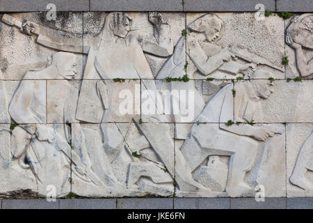 Bulgarien, Mittelgebirge, Shumen, Partisanen Denkmal Stockfoto