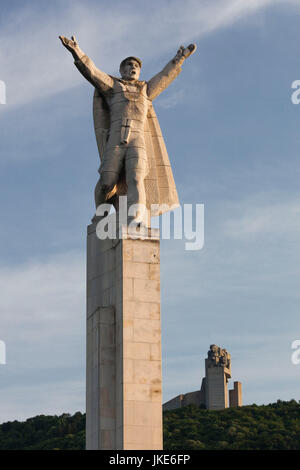 Bulgarien, Mittelgebirge, Shumen, Partisanen Denkmal Stockfoto