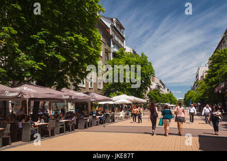 Bulgarien, Sofia, Vitosha Boulevaard, Fußgängerzone Stockfoto