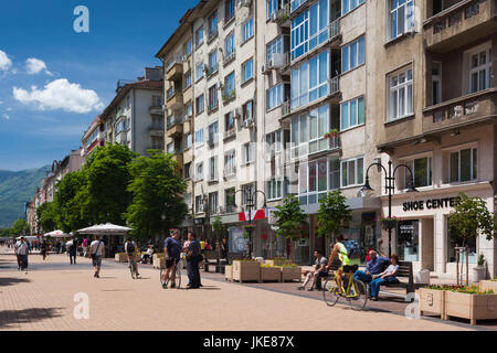 Bulgarien, Sofia, Vitosha Boulevaard, Fußgängerzone Stockfoto