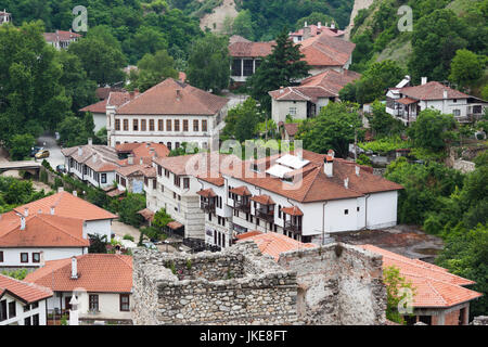 Bulgarien, südlichen Berge, Melnik, osmanischen Stadt, erhöht, Ansicht Stockfoto