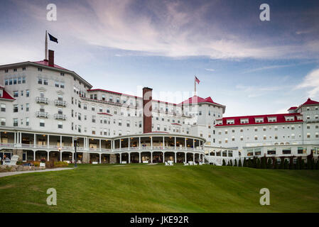 USA, New Hampshire, Lefka Ori, Bretton Woods, der Mount Washington Hotel Aussenansicht Stockfoto
