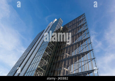 Deutschland, Baden-Württemberg, Stuttgart, Mailaender Platz, LB-BW-Gebäude Stockfoto