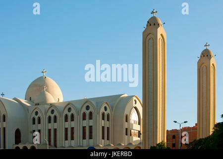 Aegypten, Assuan, Koptische Kathedrale Stockfoto