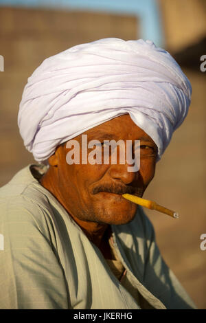Aegypten, Assuan, Mann Stockfoto