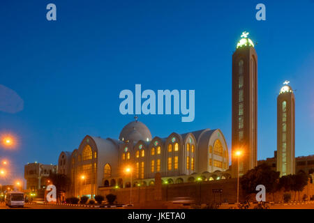 Aegypten, Assuan, Koptisch-Orthodoxe Kathedrale Stockfoto