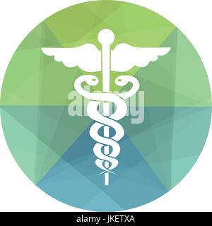 Eine Ikone der einen Arzttermin zur Veranschaulichung von Medizin und Pflege Stock Vektor