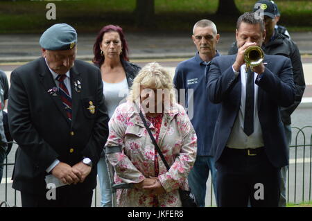 London, UK. 22. Juli 2017. Hyde Park Gerechtigkeit Kampagne. Bildnachweis: Mark Leishman/Alamy Live-Nachrichten Stockfoto