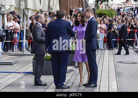 Hamburg, Deutschland. 21. Juli 2017. 01181169 | Nutzung weltweit Credit: Dpa/Alamy Live-Nachrichten Stockfoto