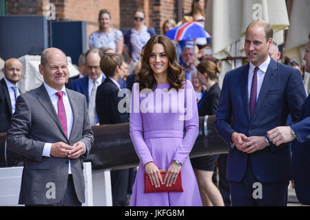 Hamburg, Deutschland. 21. Juli 2017. 01181203 | Nutzung weltweit Credit: Dpa/Alamy Live-Nachrichten Stockfoto