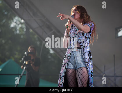 Kate Nash, Village Green Festival, Southend, Essex © Clarissa Debenham / Alamy Stockfoto