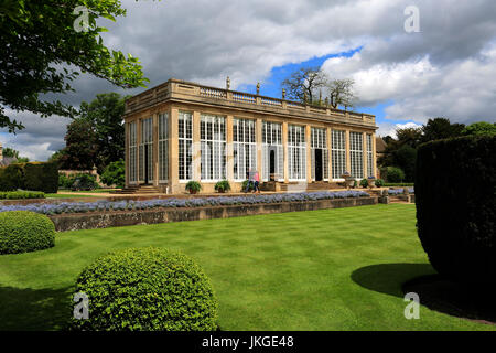 Belton House und Gärten; Belton Dorf; Lincolnshire; England; UK Stockfoto