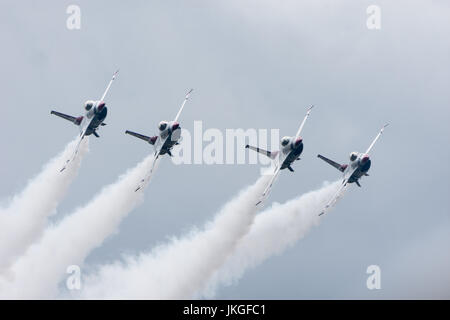 USAF Thunderbirds FAIRFORD RIAT 2017 Stockfoto